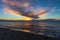 Sunset Over Admiralty Inlet, Washington