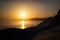 Sunset over Arher beach at eastern Socotra, Yemen, taken in Nove