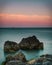 Sunset over the Bugio lighthouse / Farol do Bugio