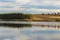 Sunset over Dibich Dam