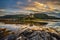 Sunset over Eilean Donan Castle