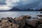 Sunset over Elgol beach, Sile of Skye