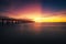 Sunset over Grange jetty, Adelaide, South Australia