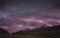 Sunset over Himalayas near chandrataal lake in Spiti Valley