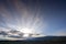 Sunset over Iconic Yorkshire Landmark Ribblehead Viaduct