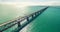 Sunset over Keys Bridge, Florida