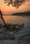 Sunset over Kornati Islands