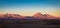 Sunset over Licancabur Volcano - Atacama Desert, Chile