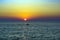 Sunset over Mylos beach - Lefkada island, Greece