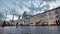 Sunset over Navona square Time Lapse