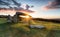 Sunset over Pentre Ifan