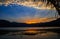 Sunset Over Phewa Lake, Pokhara, Nepal