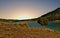 Sunset over Rifle Gap Reservoir in Colorado