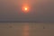 Sunset over the Rio Negro in Amazonas