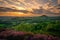 Sunset over Roseberry Topping, North Yorkshire