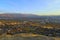 Sunset over Salt Lake City, view from Ensign Downs Park