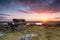 Sunset over Siblyback Lake