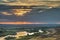 Sunset over the Snake River Valley