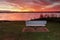 Sunset over St Georges Basin, NSW Australia