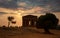 Sunset over the Temple of Concordia, Agrigento, UNESCO World Heritage, Sicily in Italy