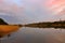 Sunset over the Touws River, Wilderness, South Africa