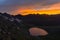 Sunset Over Treasure Vault Lake - Colorado