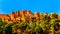 Sunset over the Vermilion Colored Hoodoos at the Mossy Cave Trailhead of Bryce Canyon National Park, Utah