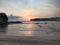 Sunset Pacitan beach