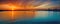 Sunset panorama