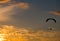 Sunset para gliding