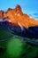 Sunset in Passo Rolle - Dolomites