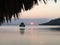 Sunset on Peten Itza Lake El Remate Guatemala