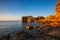 Sunset on the pink Granite Coast, Ploumanach, France