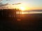 Sunset at Pismo pier