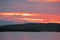Sunset in port albert on new zealands north island