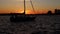 Sunset on Port Gardener includes boats