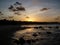 Sunset at Praia de Pipa beach, Timbau do Sul, Rio Grande do Norte, Brazil.