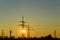 Sunset (pylons)