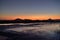 Sunset of Reeds field in Suncheon Bay