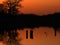 Sunset Reflection on the Lake
