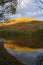 Sunset reflection in Loweswater lake