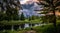 Sunset Reflections on the Grand Teton Range from Schwabacher Landing