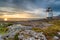 Sunset at Rhue lighthouse near Ullapool