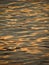 Sunset ripples on sea