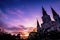 Sunset Saint Louis Cathedral Cabildo New Orleans Louisiana