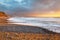 Sunset at Sandymouth Beach Cornwall