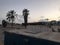 Sunset scene on Yafo Beach