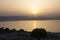 Sunset on the Sea of Galilee