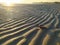 Sunset and sea in Grado