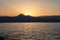 Sunset at the seaside, Heraklion, Crete